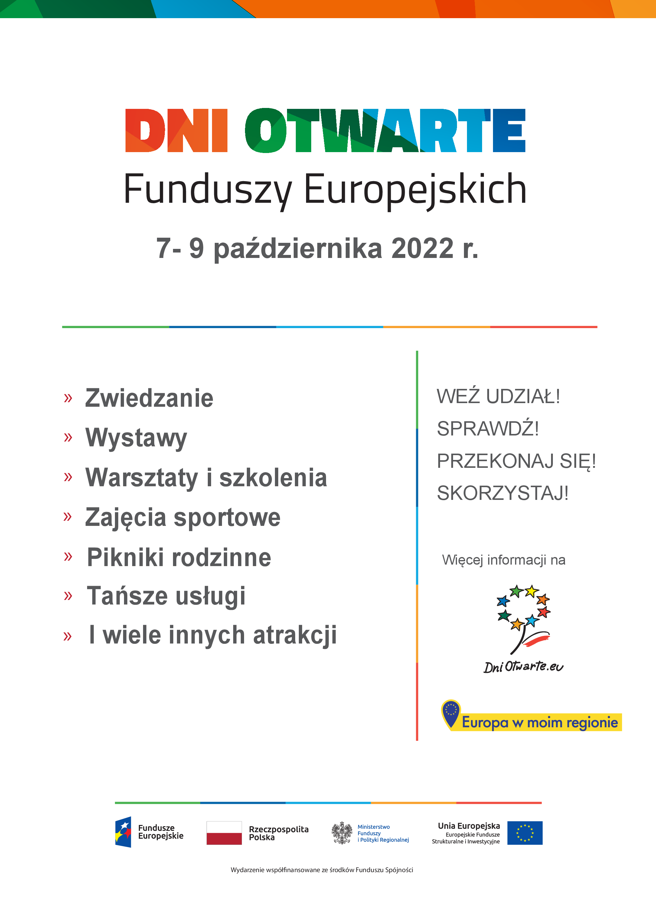 Dni Otwartych Funduszy Europejskich 2022