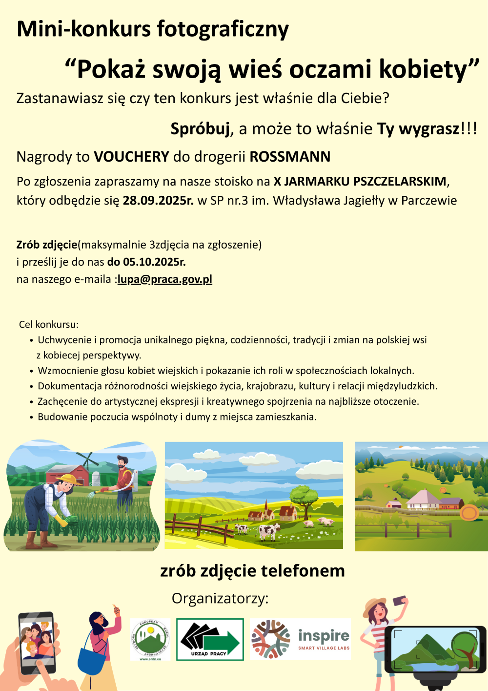 _Pokaż swoją wieś oczami kobiety_OK - plakat